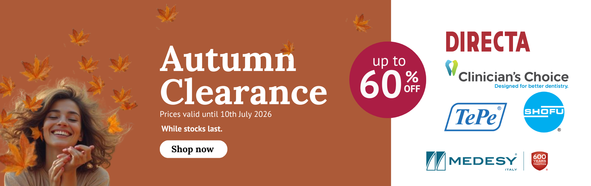 Clearance Autumn May/July2026